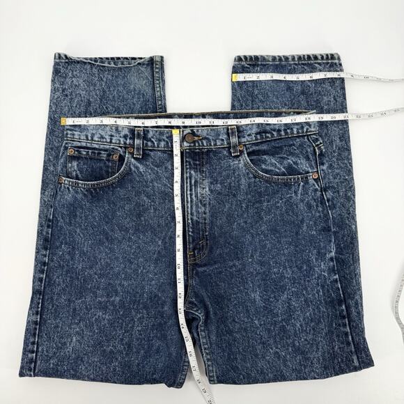 Vintage Levi’s 505 Jeans Men’s 38x32 Frosted Stonewashed USA Made 80s Retro - Picture 9 of 12